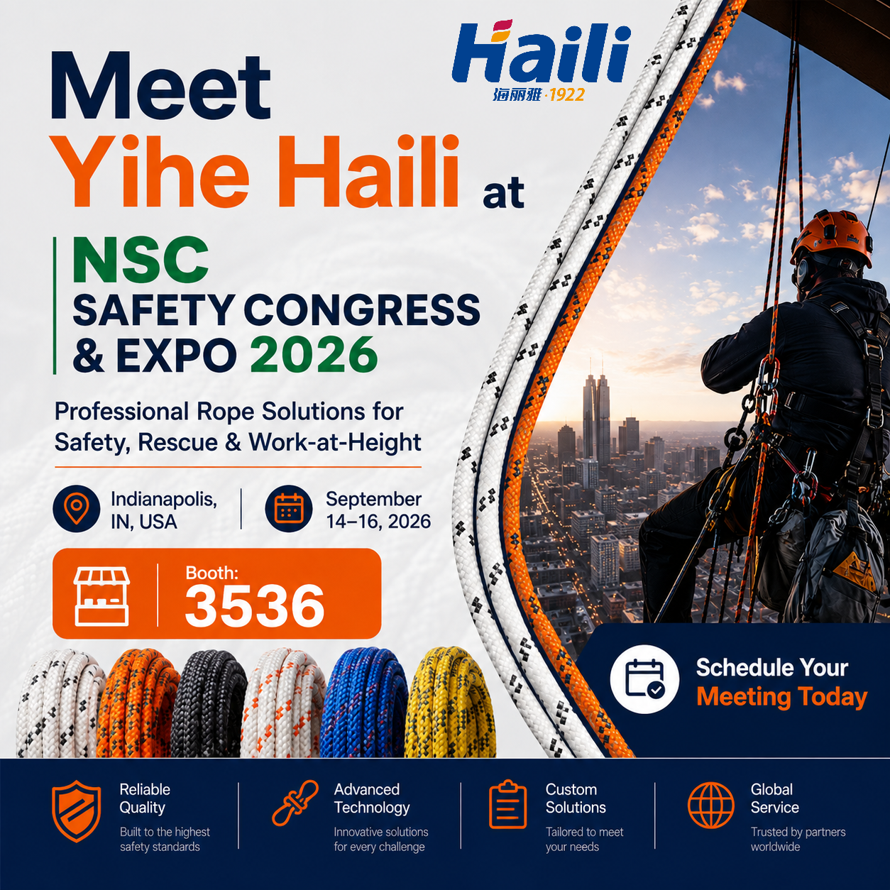 Yihe Haili to Exhibit at NSC Safety Congress & Expo 2026 in Indianapolis ce6e2b00-f3d3-49ed-b4ab-d8d35cfb12e6